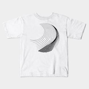 minimal_design_002_black Kids T-Shirt